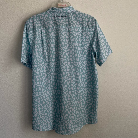 William Murray Stretch Golf Short Sleeve Button Up - Picture 6 of 7